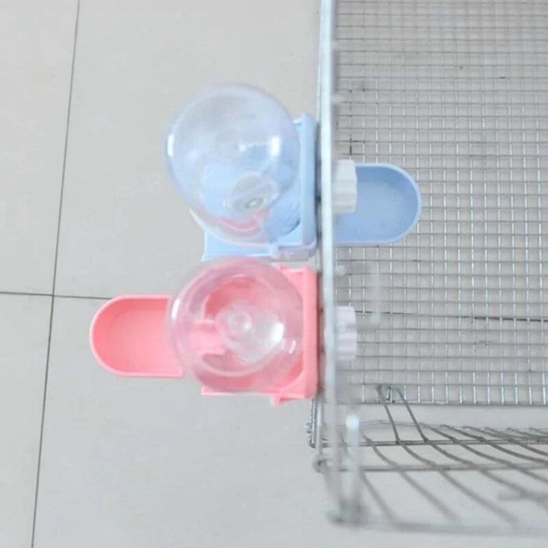 500ML Pet Parrots Birds Drinker Pigeon Rabbit Drinking Bowl Pets Automatic Hanging Drinking Bottle Dispenser Pets Supplies