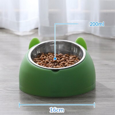 600ml Cat Bowl Water Dispenser Automatic Feeder Bowl Pet Food Container with Waterer for Puppy Cat Feeding Bowl Drinking Supplie