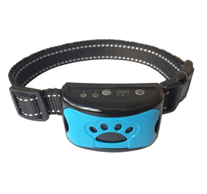 Auto Dogs Training Collar Beep/shock/vibration No Bark Collar Rechargeable Device USB Electric Ultrasonic Vibration Anti Collar