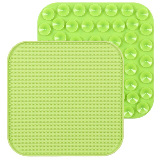 Mat For Dogs Cats Pet Lick Pad Slower Feeder Pad Cat Dog Licky Mat Pet Bathing Distraction Pads Silicone Dispenser Dog Licky Mat