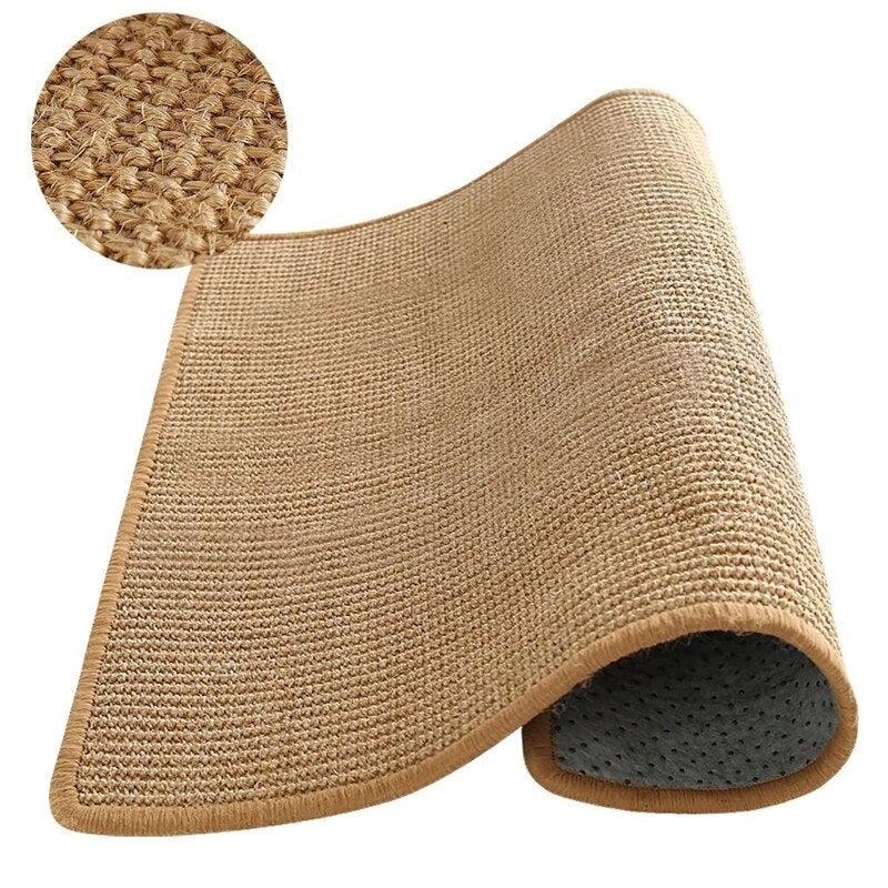 Sisal Cat Scratcher Board Scratching Post Mat Toys Pet Tower  Climbing Tree Chair Table Mat Furniture Protector Cat Play Toys