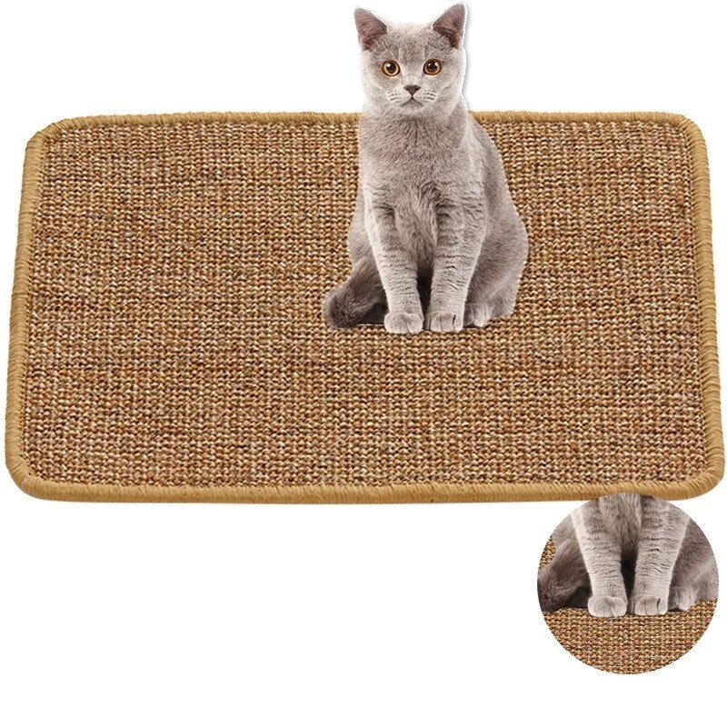 Sisal Cat Scratcher Board Scratching Post Mat Toys Pet Tower  Climbing Tree Chair Table Mat Furniture Protector Cat Play Toys