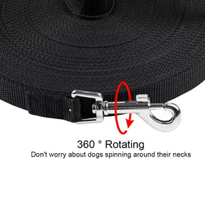 Solid Dog Leash For Dog Lanyar Outdoor Training Walking Training Lead With Cotton Handle Rope Big Dog Nylon Rope Long Leashes