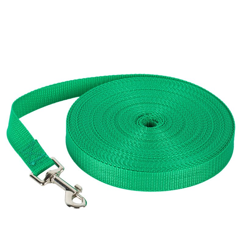 Solid Dog Leash For Dog Lanyar Outdoor Training Walking Training Lead With Cotton Handle Rope Big Dog Nylon Rope Long Leashes