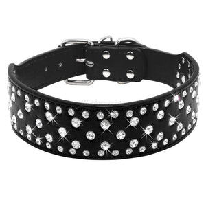 Spiked Studded Leather Dog Collars for Large Dogs Cool Spikes Studded Dogs Collar Leather Pet Collar Adjustable Dog Collars